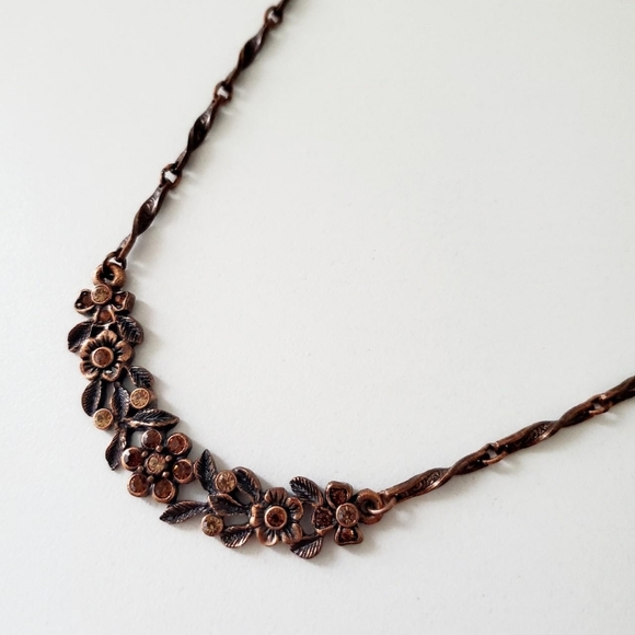 Vintage 1928 Copper Necklace - Picture 1 of 3